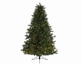 12' x 88" Pre-Lit Everlands Skandia Fir Artificial Christmas Tree - Warm Clear LED Lights