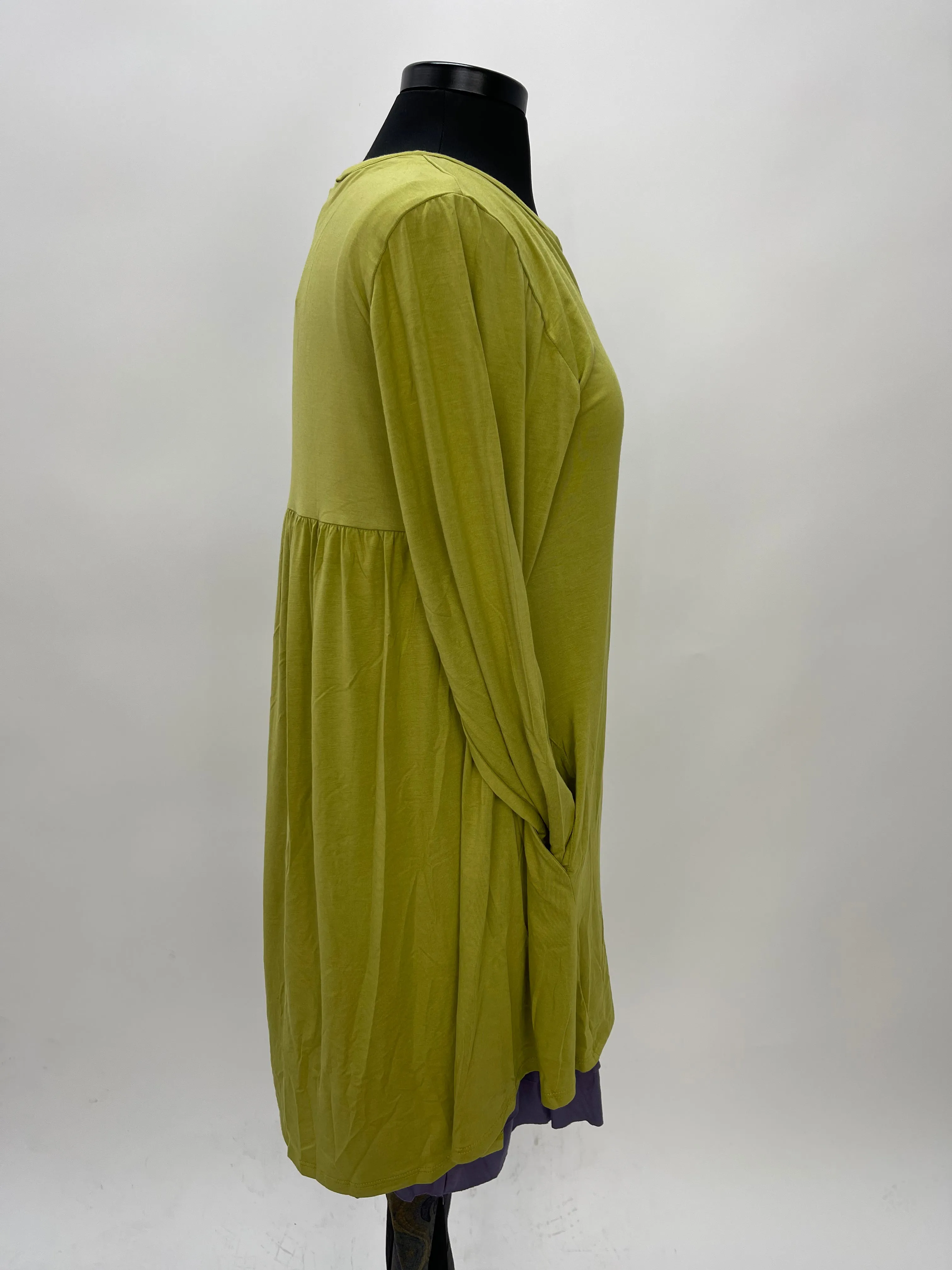 2AM Long Sleeves Tunic - Avocado