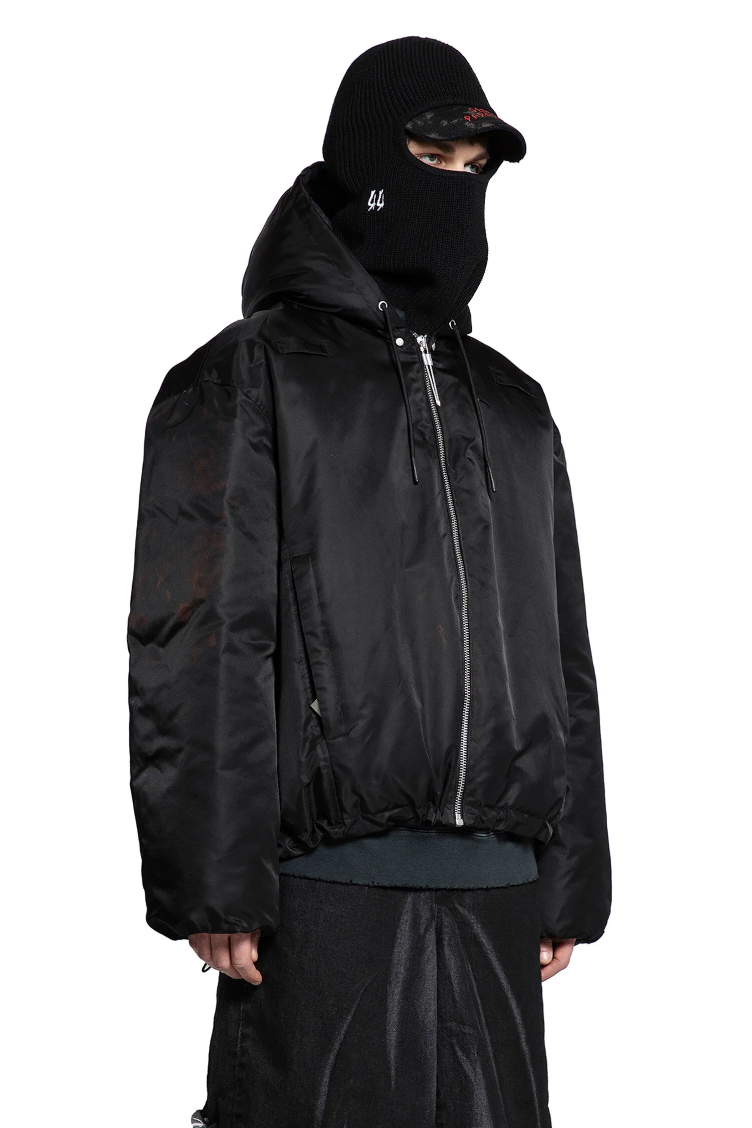 44 LABEL GROUP MAN BLACK JACKETS