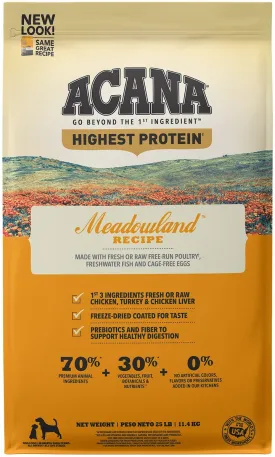 ACANA Regionals Meadowland Formula Grain Free Dry Dog Food