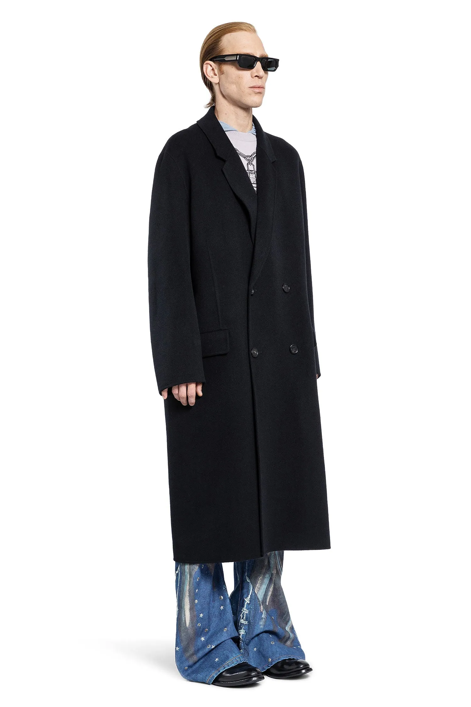 ACNE STUDIOS MAN BLACK COATS