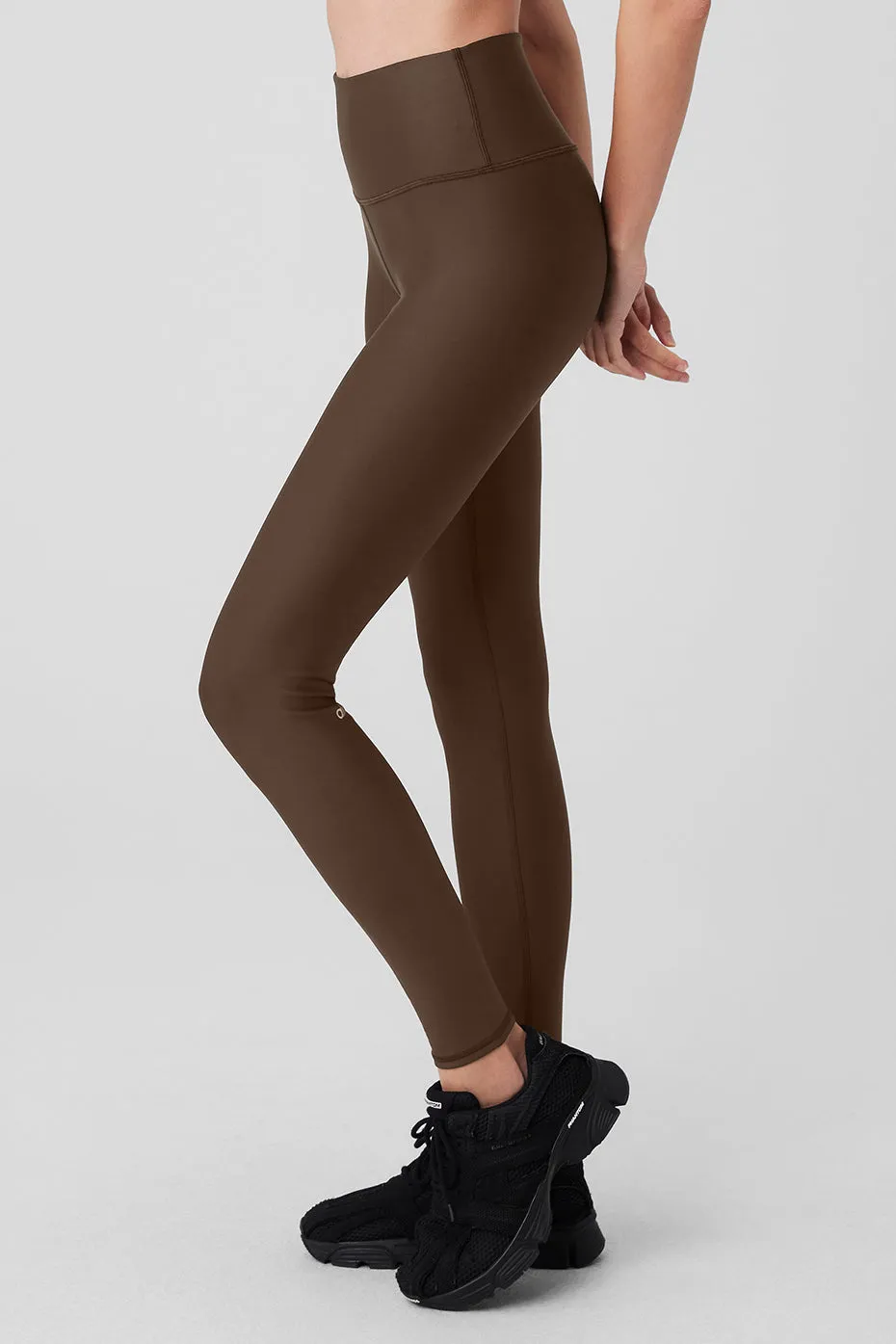 Airlift Winter Warm High-Waist Legging - Espresso