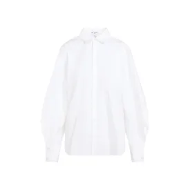 ALAIA Elegant Cotton Round Shirt