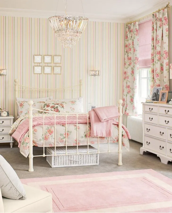 Albertine Blush Duvet Cover