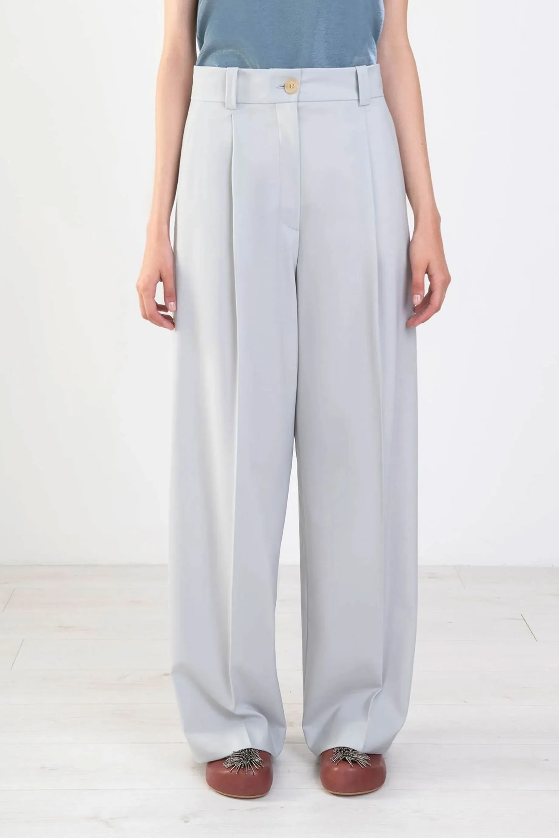 Alysi Tela Trouser - Sky