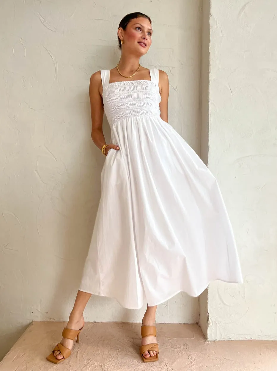 Assembly Label Eline Dress in White