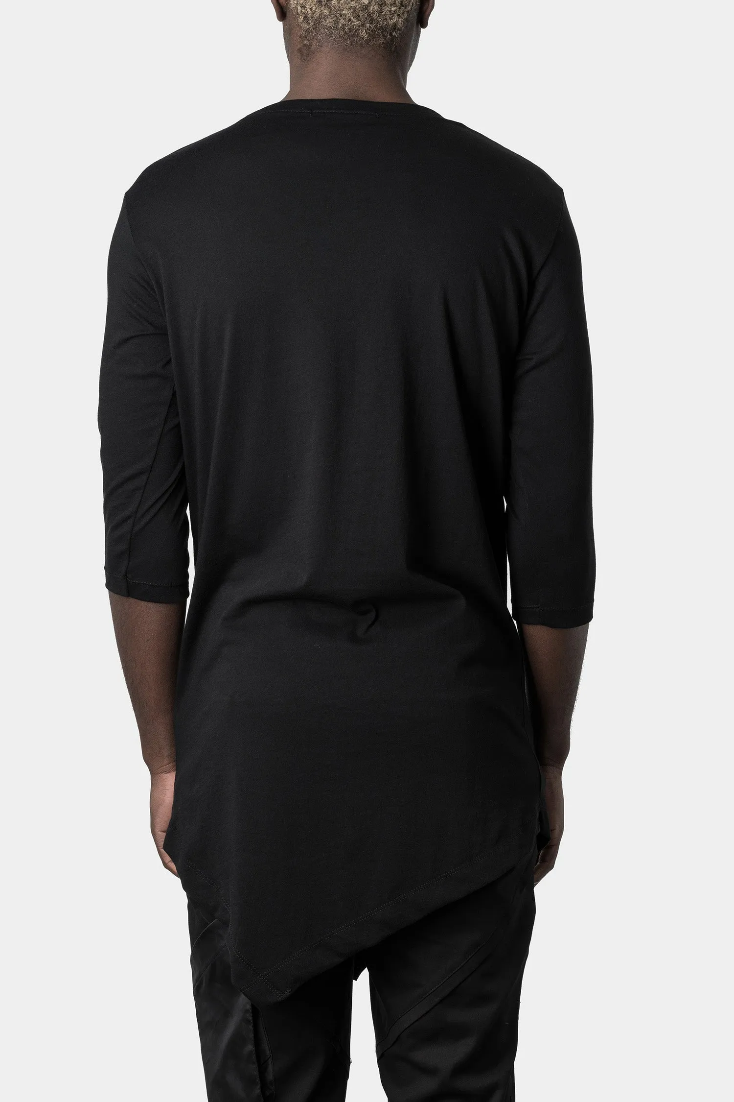 Asymmetric cotton t-shirt