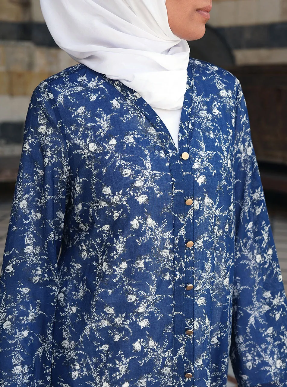 Aya Printed Kimono