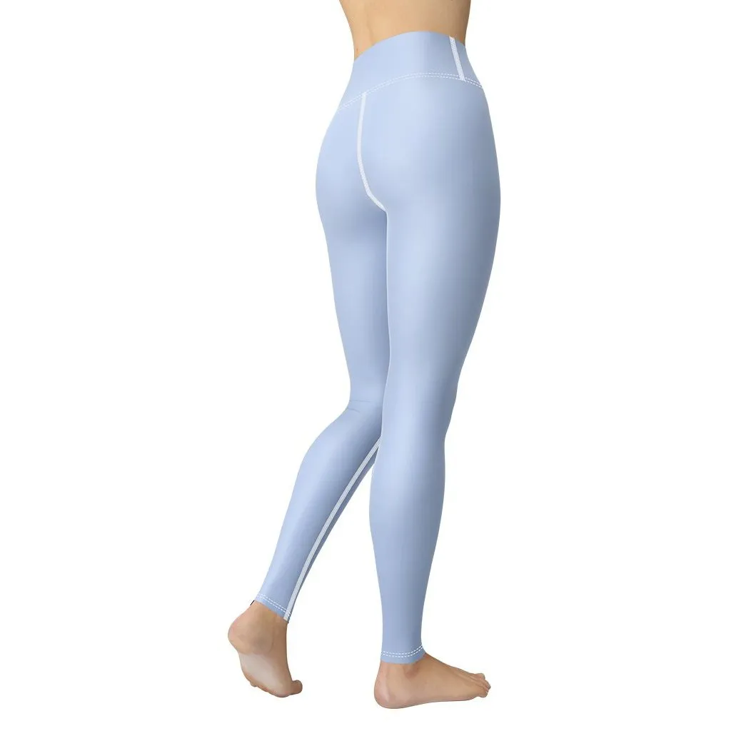 Baby Blue Yoga Leggings