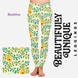 Beehive (Exclusive) - High-quality Handcrafted Vibrant Leggings