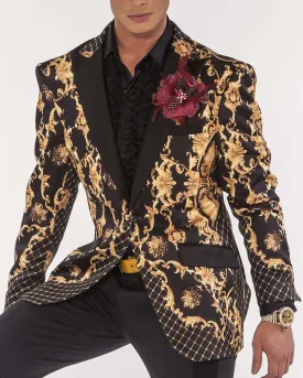 Blazer for men Victorian Print - Dinner Jacket - Tuxedo - Prom