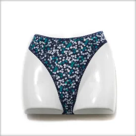 Blue Printed Panty