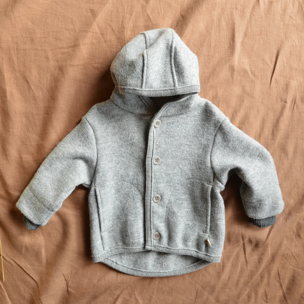 Boiled Wool Jacket (1-10y)