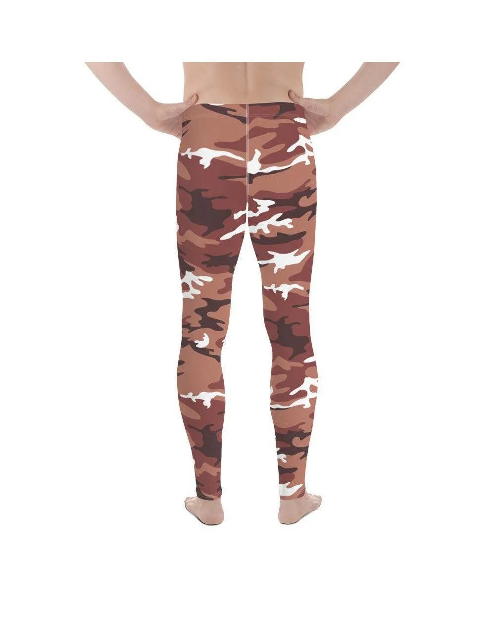 Brown Camo Meggings