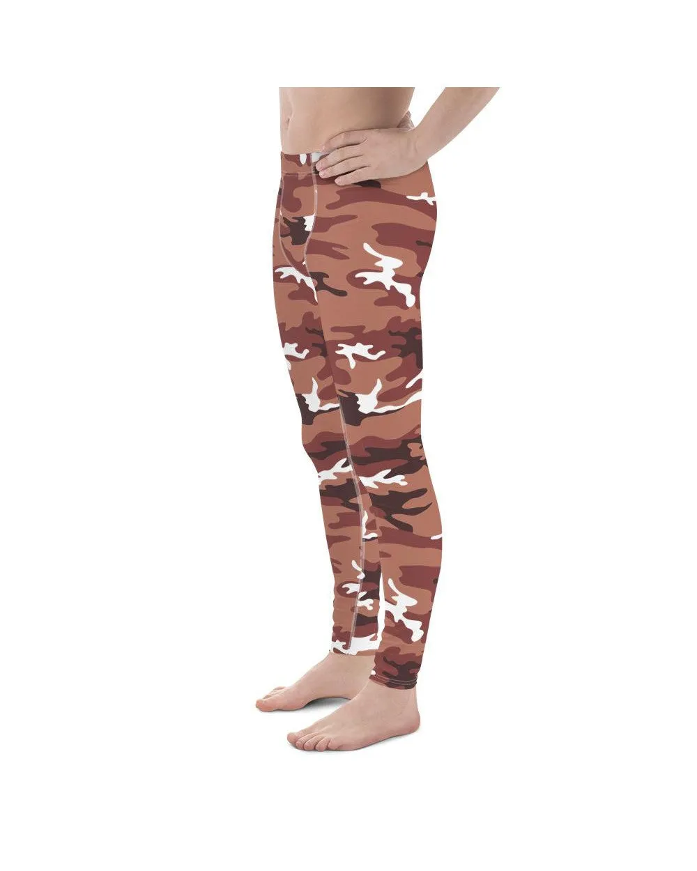 Brown Camo Meggings