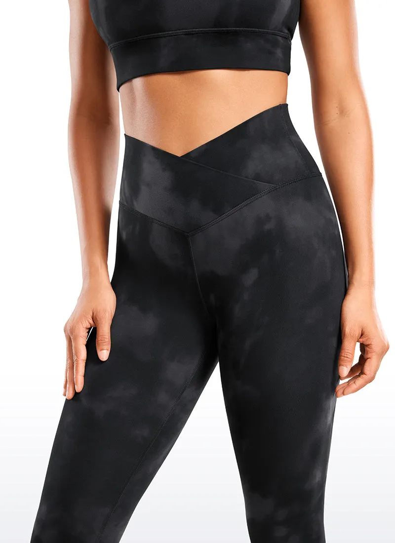 Butterluxe Yoga Leggings 25''- V Cross Waist