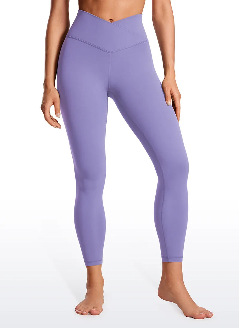 Butterluxe Yoga Leggings 25''- V Cross Waist