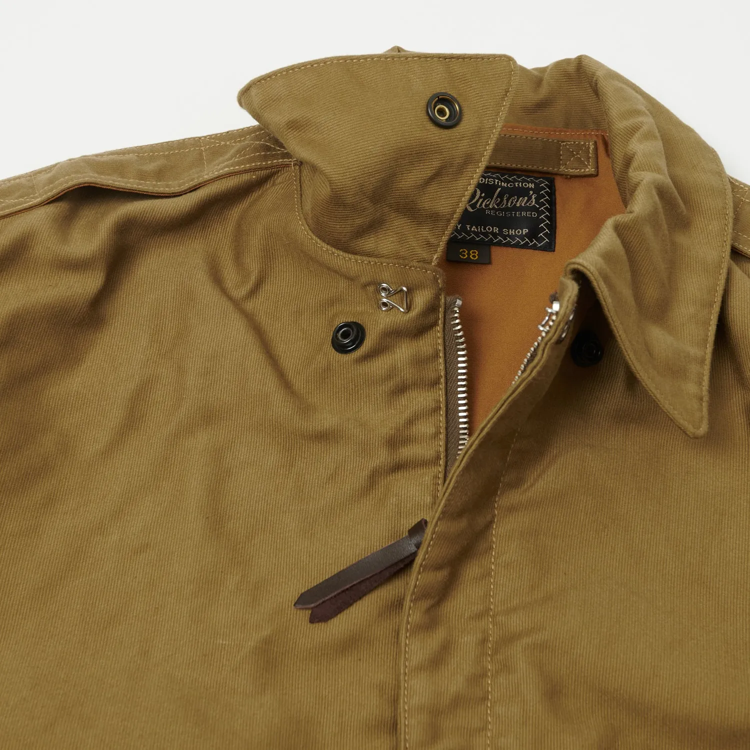 Buzz Rickson's Type A-2 Jungle Cloth Deck Jacket - Khaki