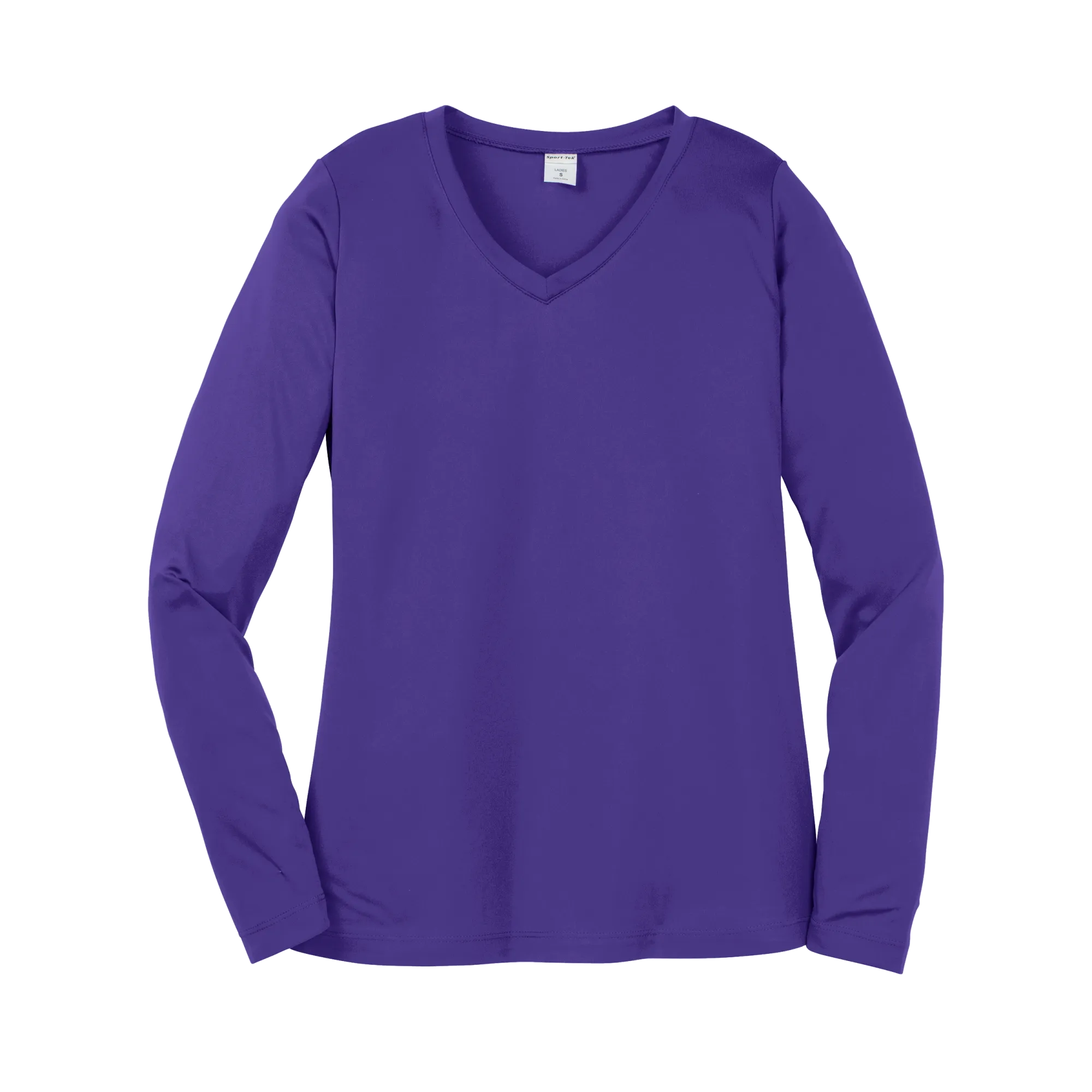 C2246W Ladies Long Sleeve V-Neck Competitor Tee