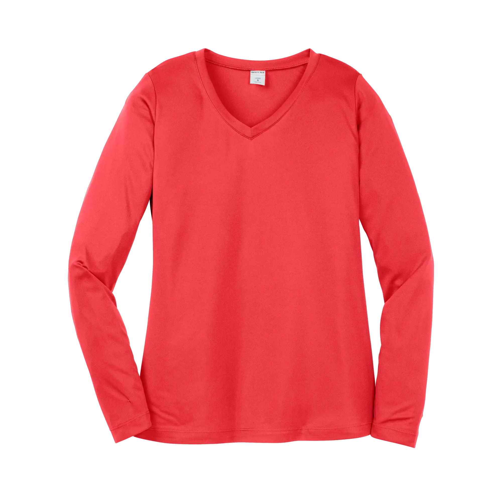 C2246W Ladies Long Sleeve V-Neck Competitor Tee