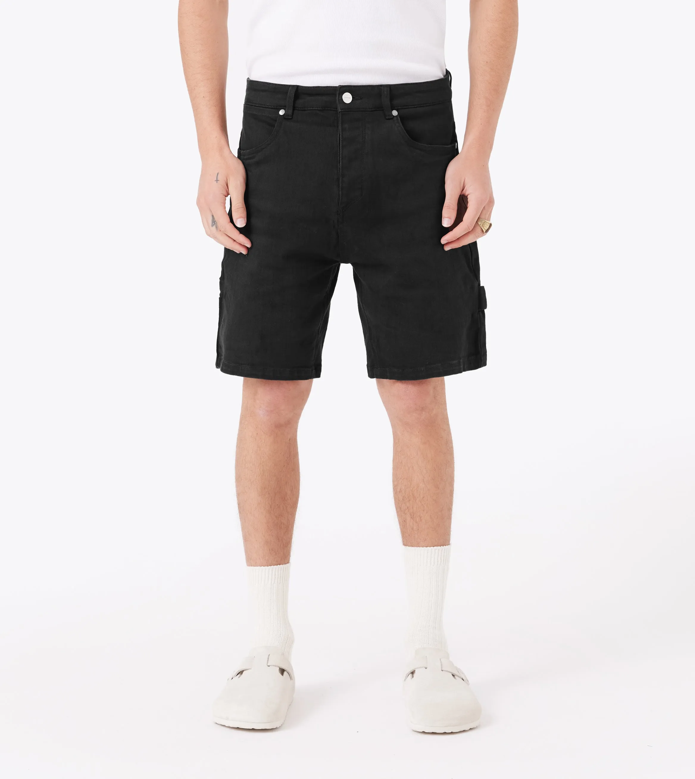 Carpenter Denim Short Essential Black