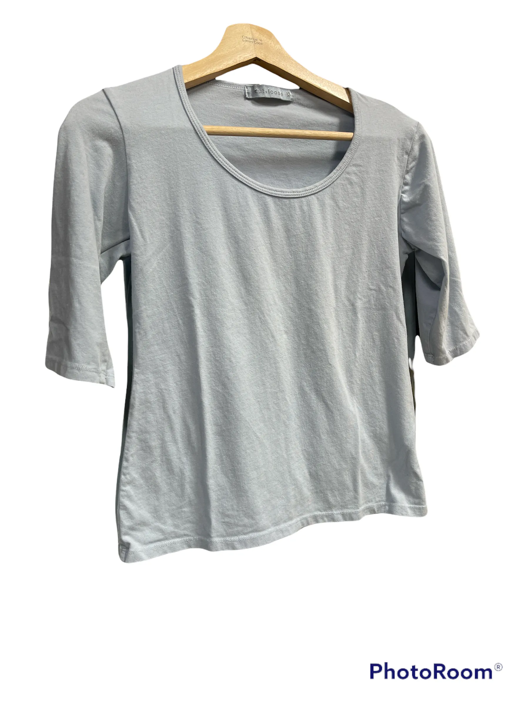 CC 3/4 Sleeve Round neck Tee