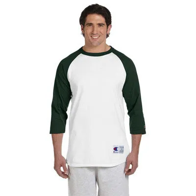 Champion Adult 6.1oz. Tagless Raglan Baseball T-Shirt