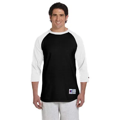 Champion Adult 6.1oz. Tagless Raglan Baseball T-Shirt