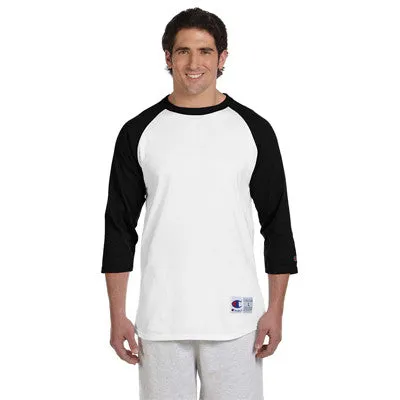 Champion Adult 6.1oz. Tagless Raglan Baseball T-Shirt