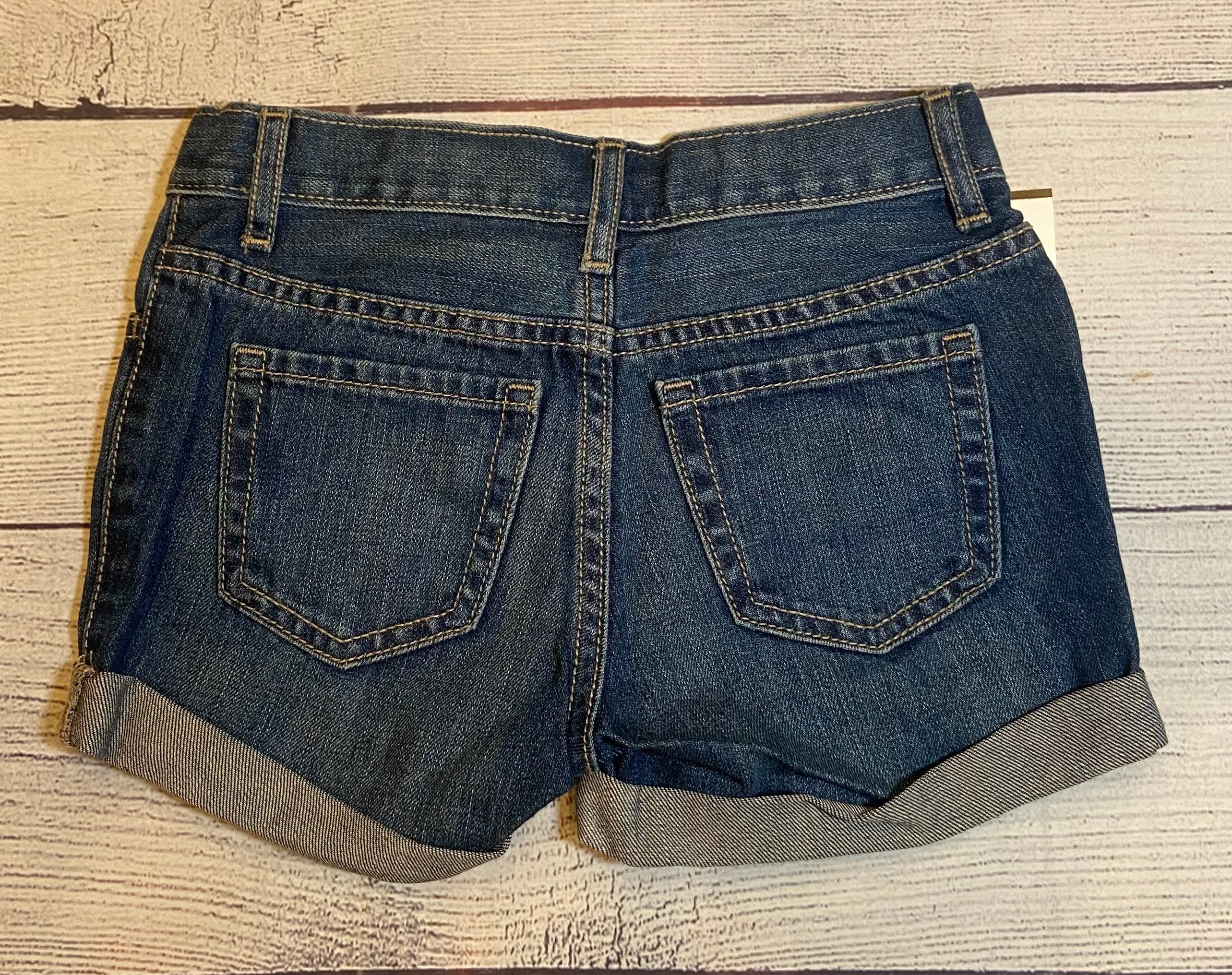 Children's Place Jean Shorts Girls size 6 NWT