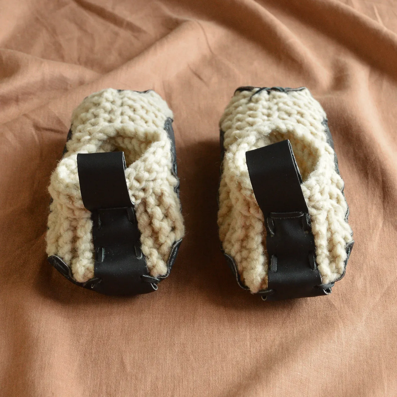 Chilote Slippers - Wool & Veg Tanned Leather - (Adults)