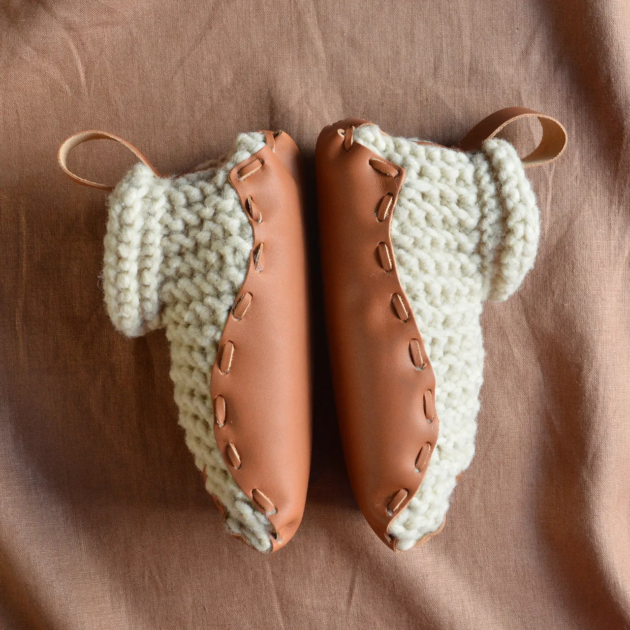 Chilote Slippers - Wool & Veg Tanned Leather - (Adults)