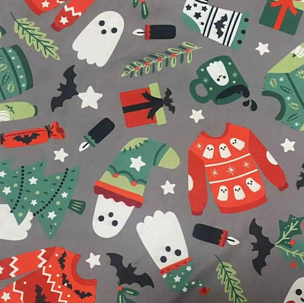 Christmas Ghosts - The Sketchy Pumpkin (Exclusive) - Pocket Leggings