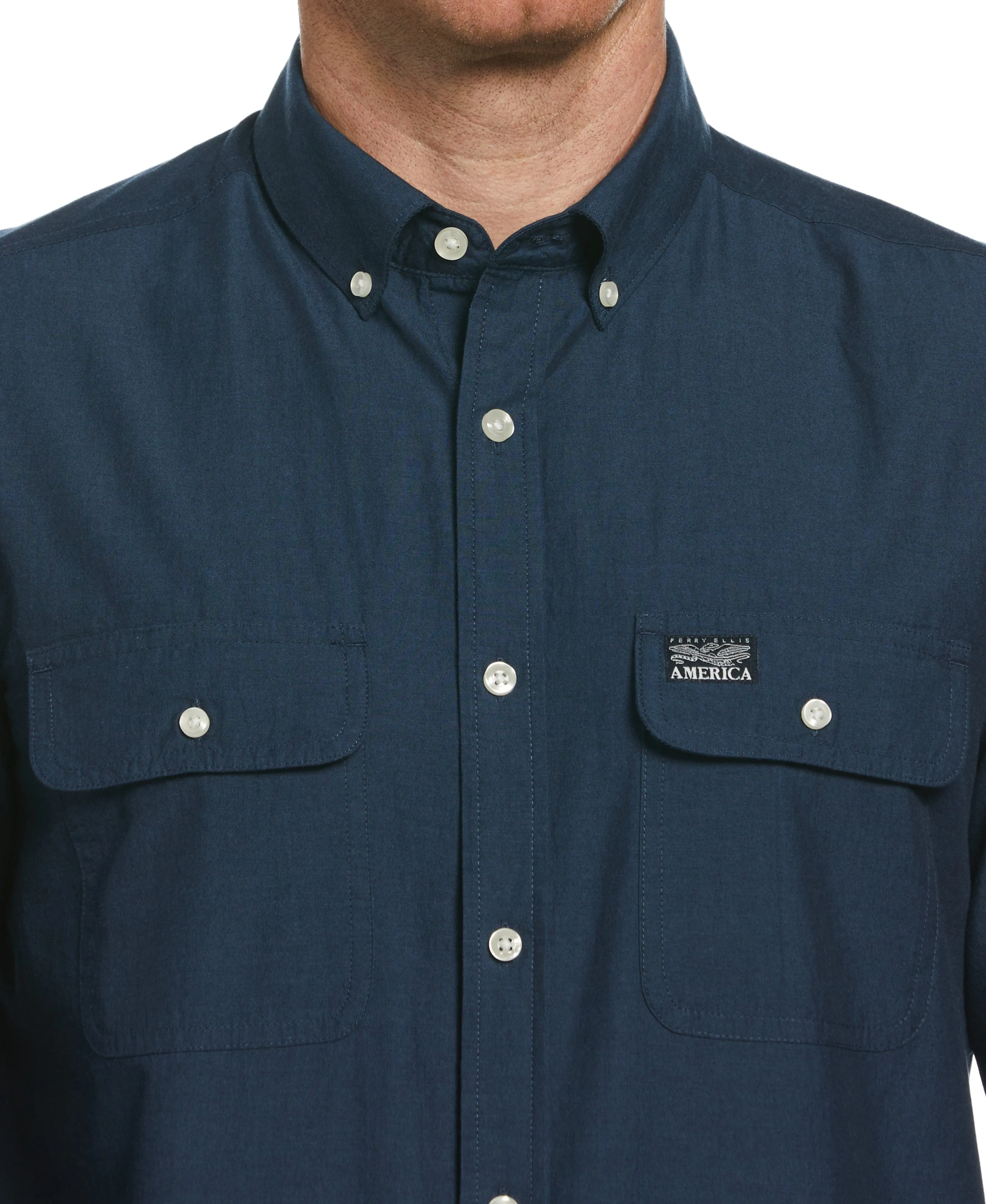 Cotton Washed Oxford Shirt