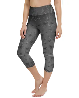 Crawling Spiders Yoga Capris