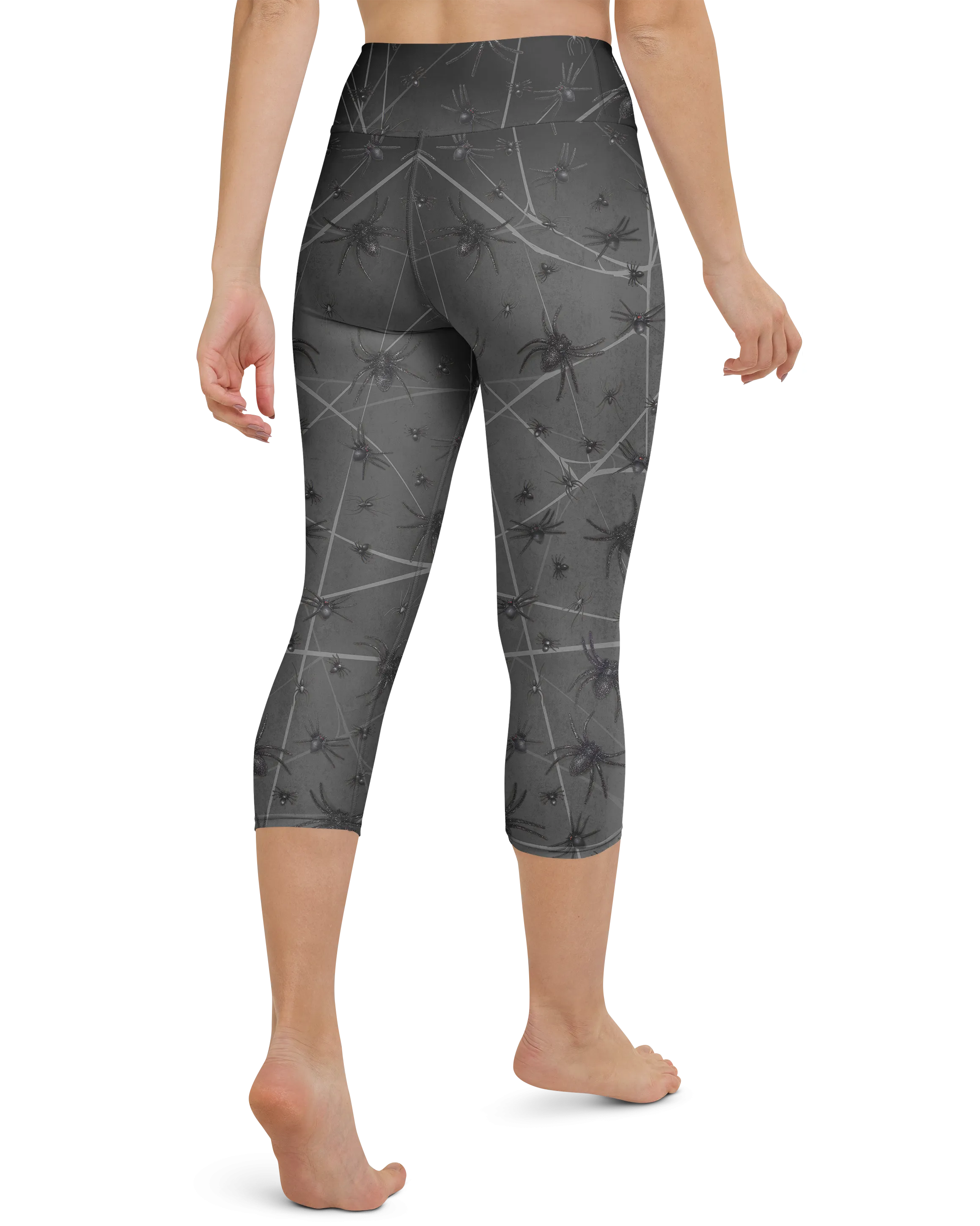 Crawling Spiders Yoga Capris