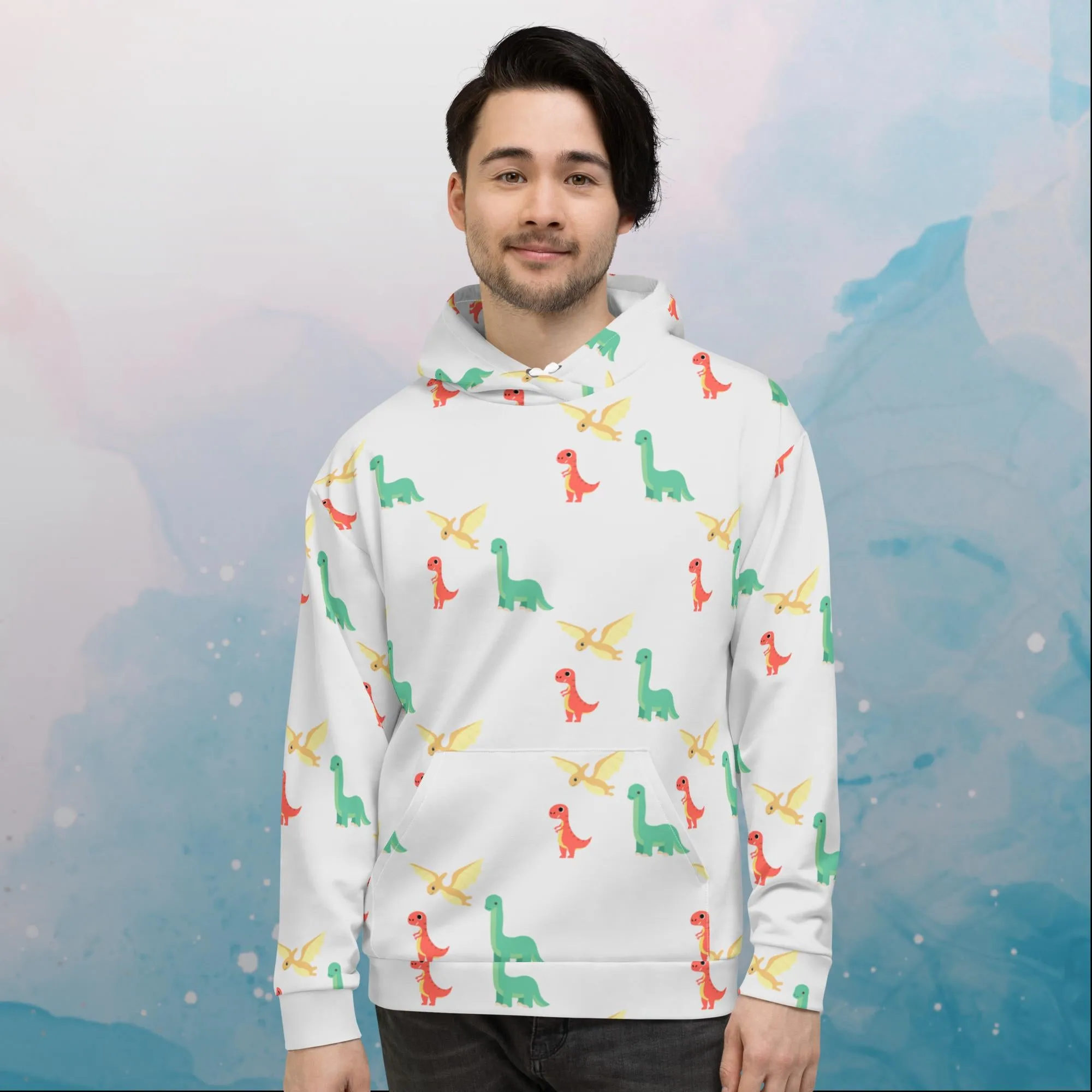 Cute Dinos Unisex Hoodie