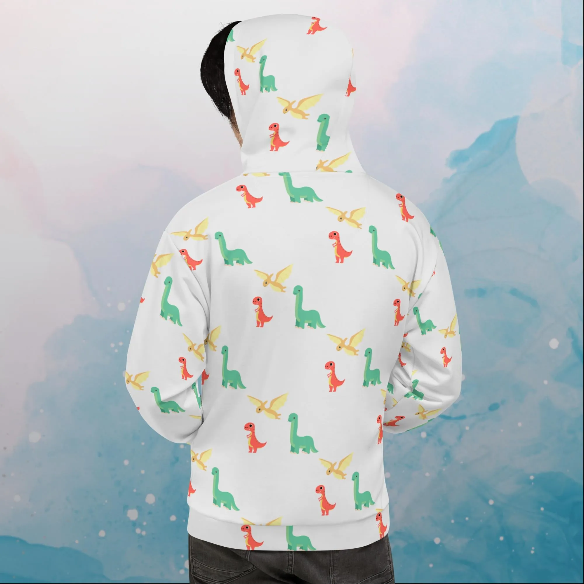 Cute Dinos Unisex Hoodie