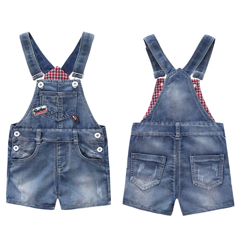 Cute Jeans Overalls Toddler Denim Shortalls