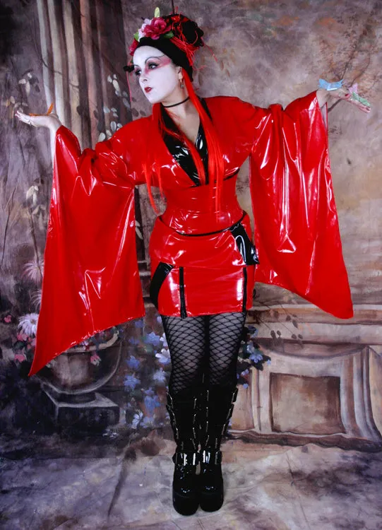 Cyber PVC Kimono