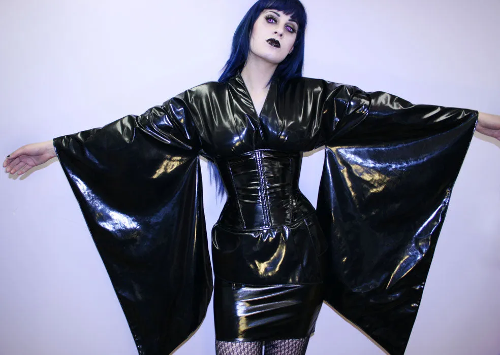 Cyber PVC Kimono