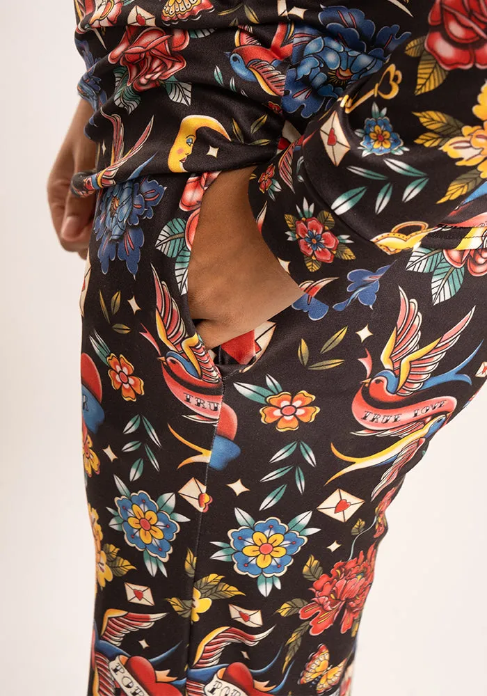 Desi Tattoo Print Pyjama Set