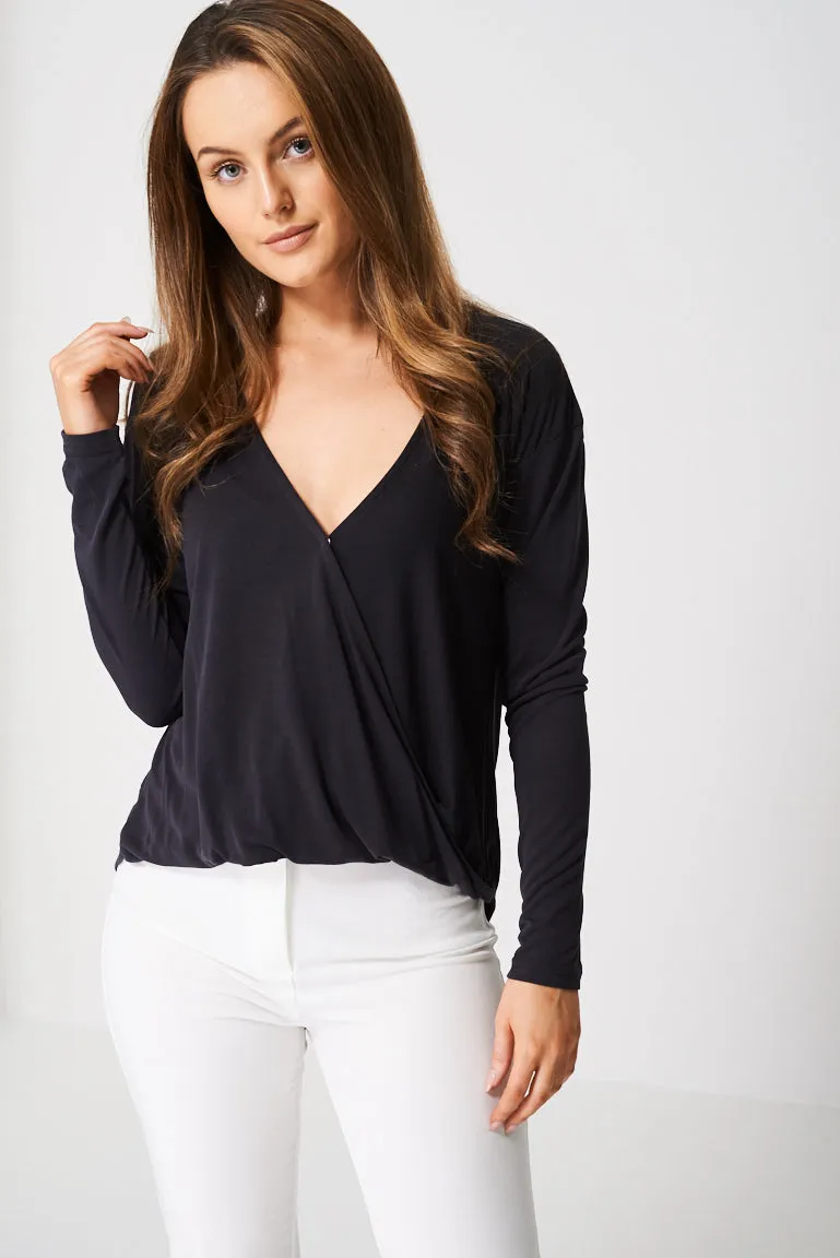 Drape Crossover Top Ex-Branded