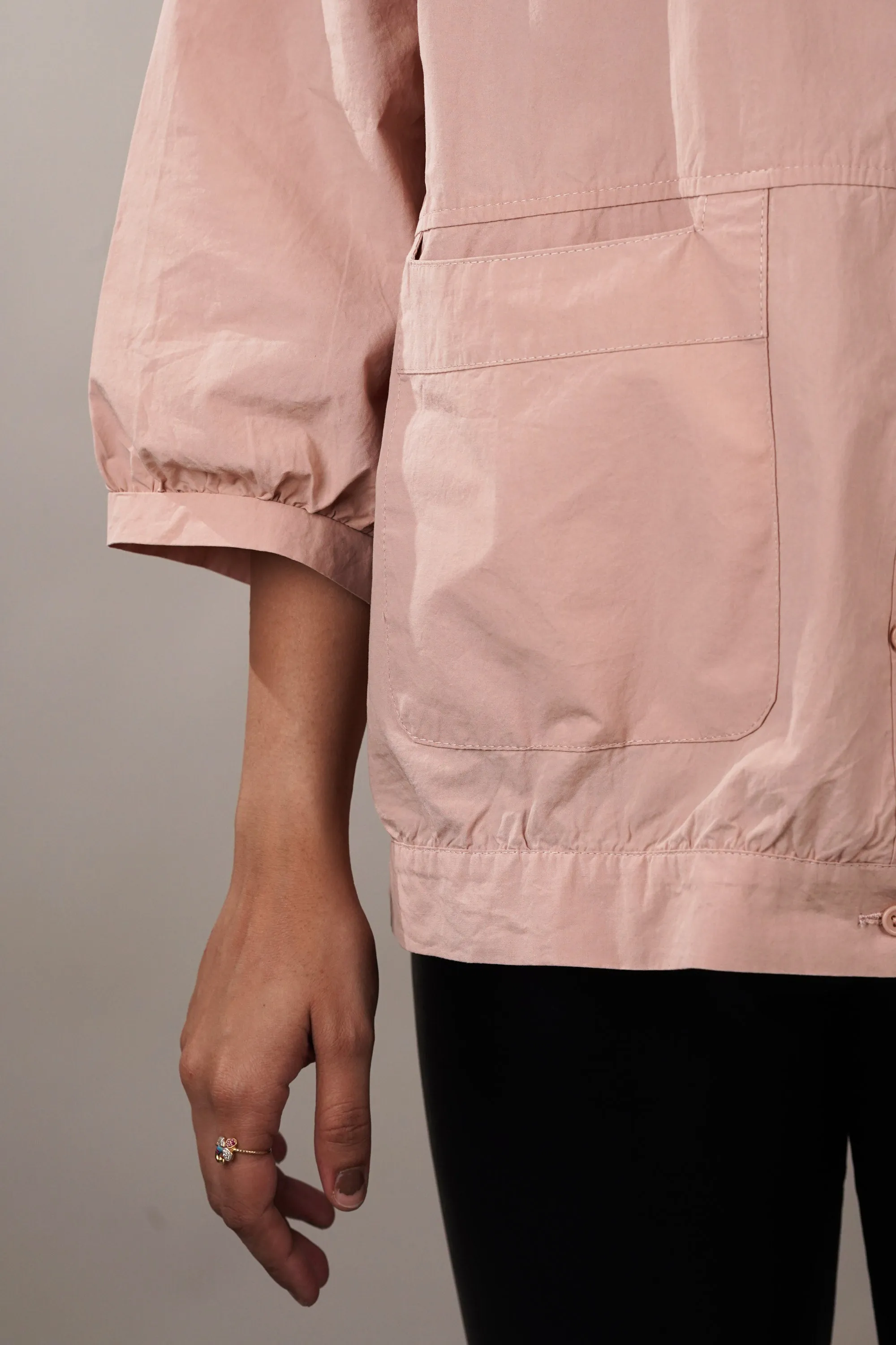 Dreamy Rose Oversized Shirt