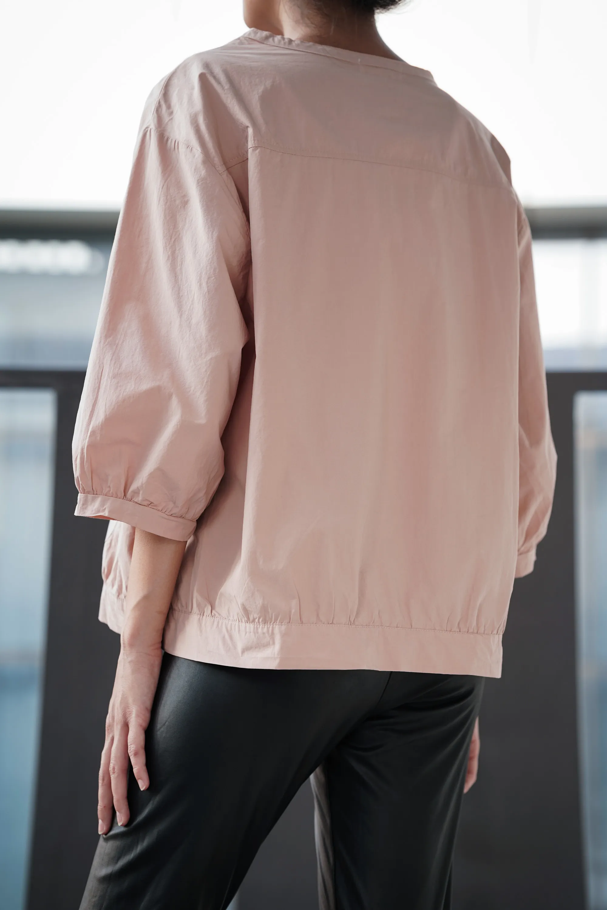 Dreamy Rose Oversized Shirt