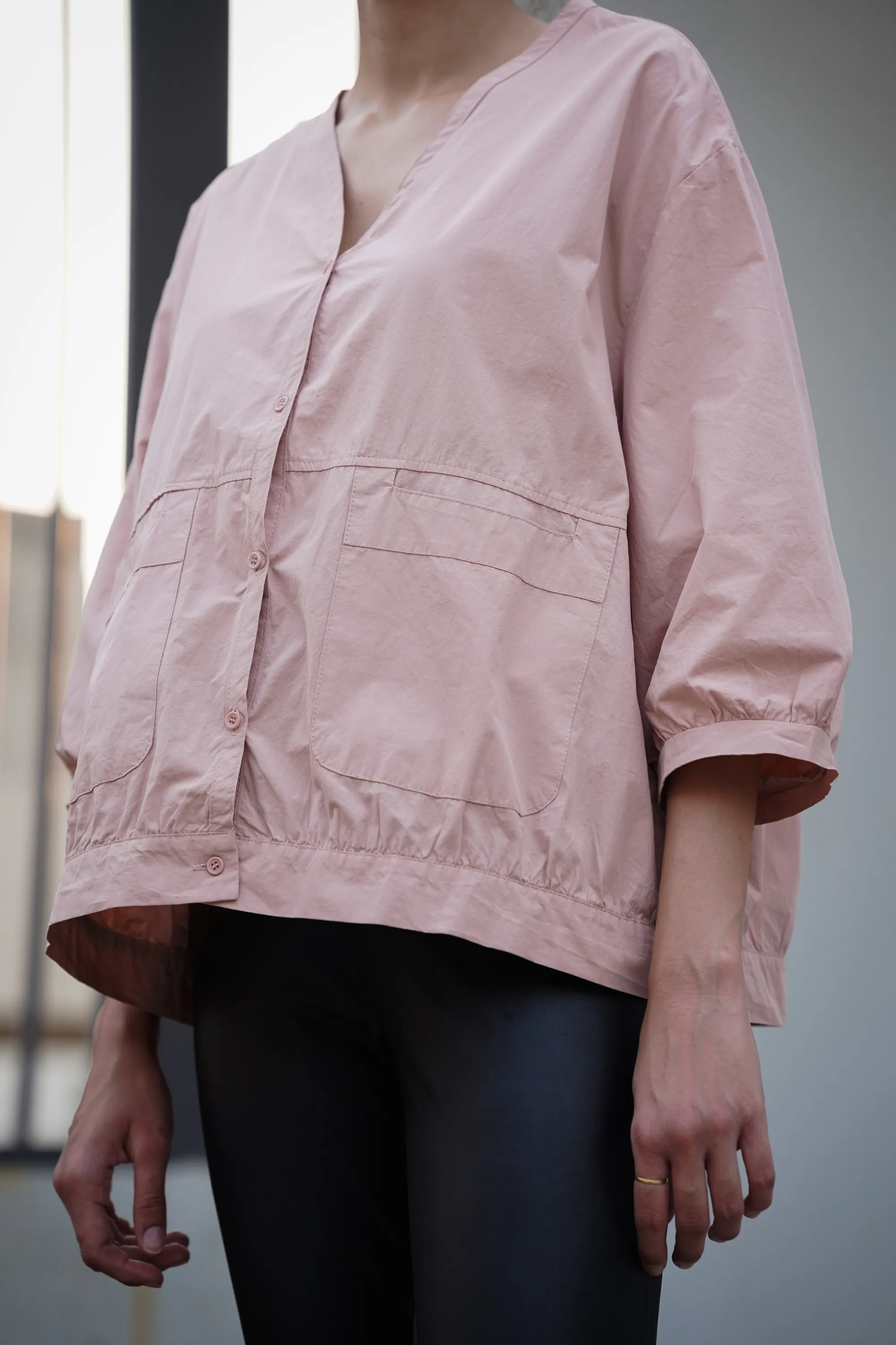 Dreamy Rose Oversized Shirt