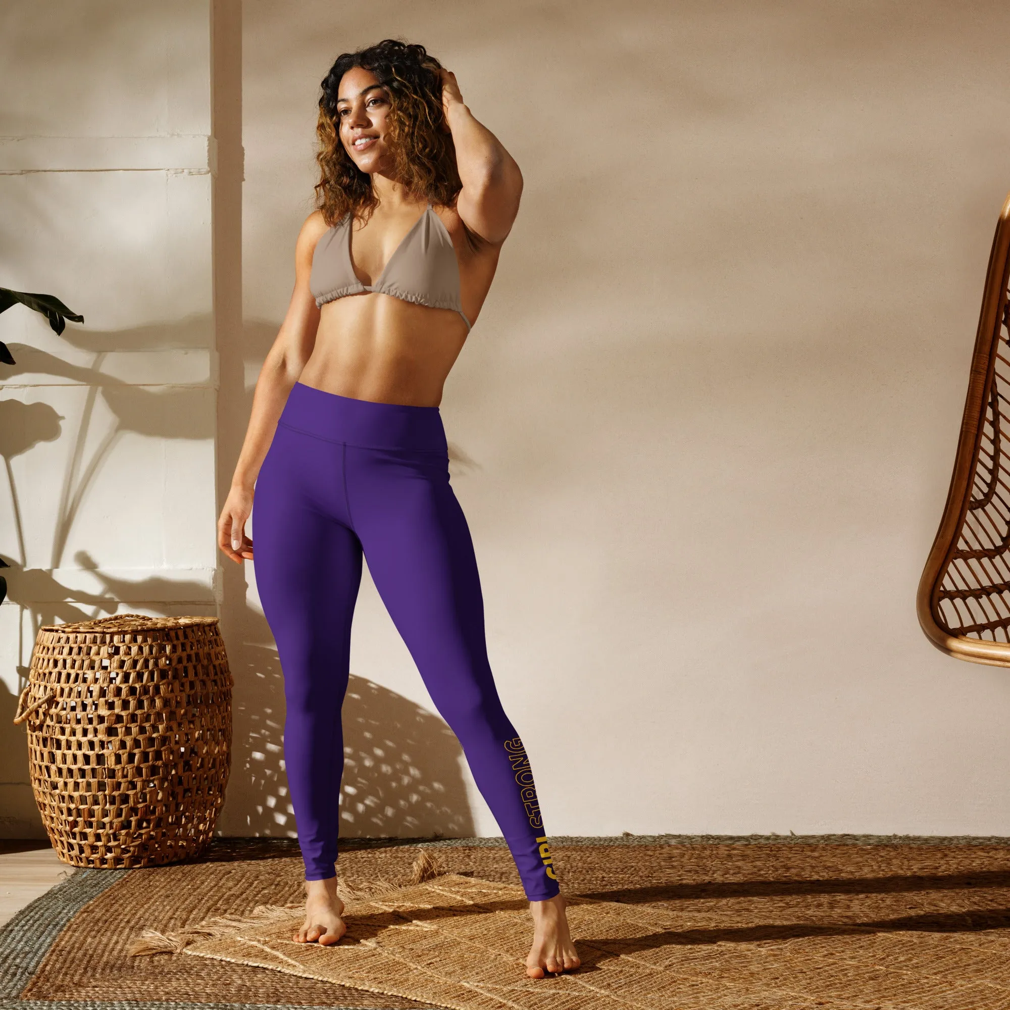 ELEVATED ESSENTIALS, BOOTY BOOSTING HIGH WAISTBAND LEGGING LOUISIANA