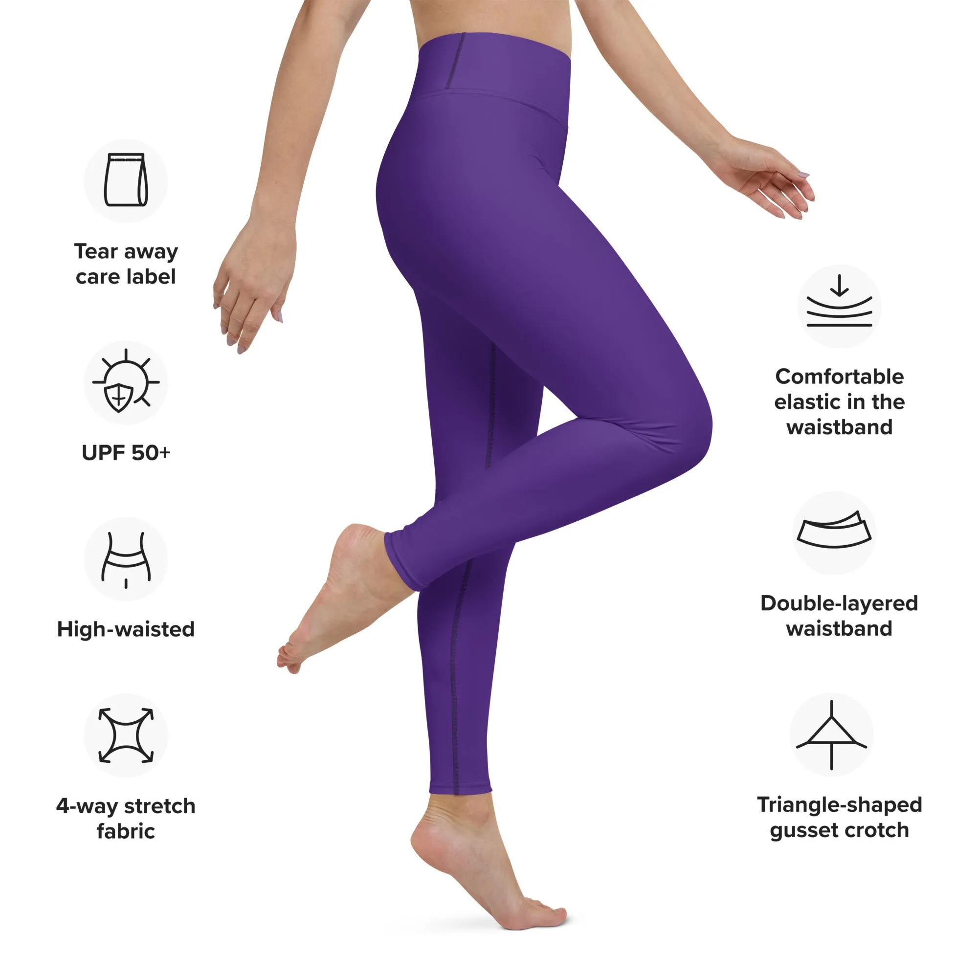 ELEVATED ESSENTIALS, BOOTY BOOSTING HIGH WAISTBAND LEGGING LOUISIANA