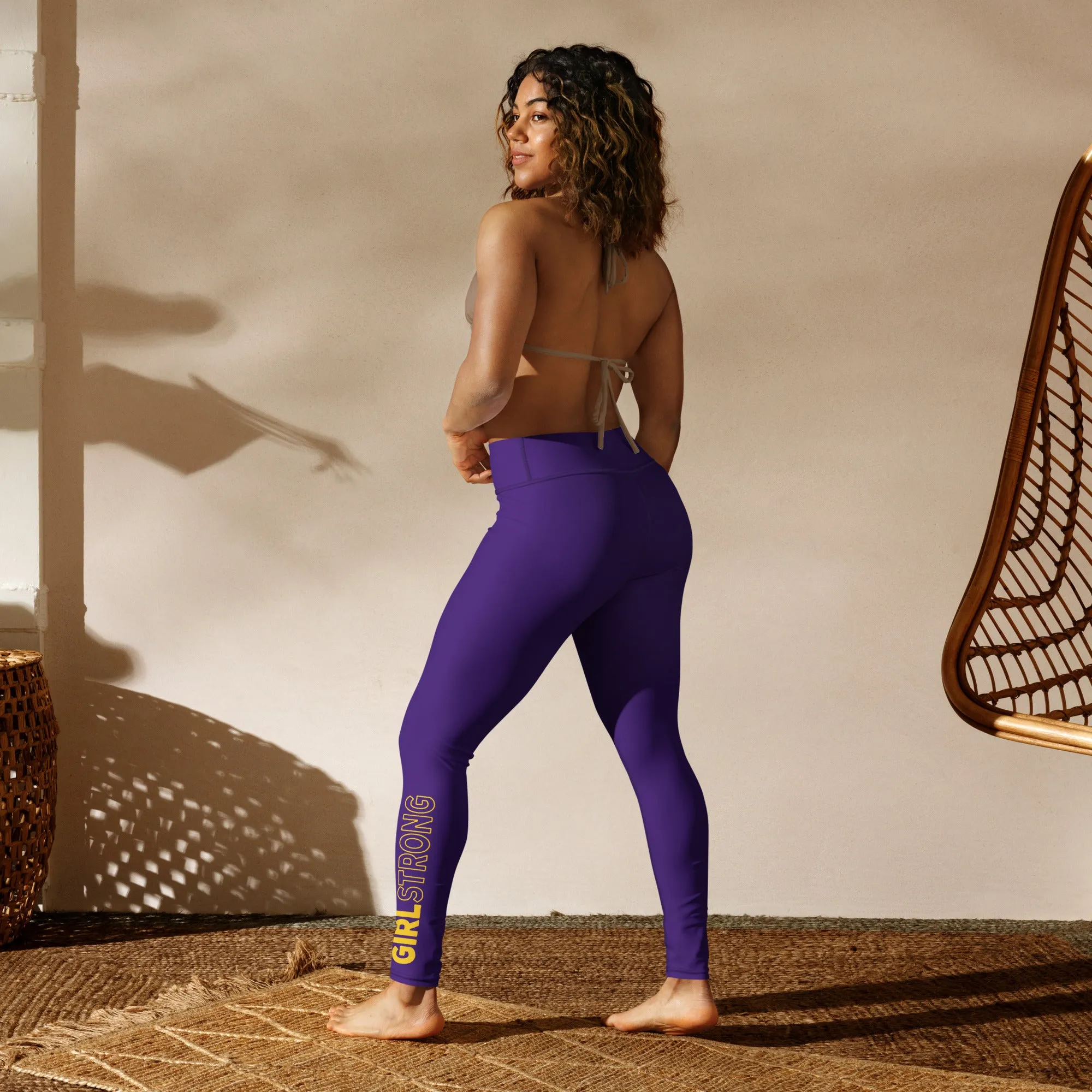 ELEVATED ESSENTIALS, BOOTY BOOSTING HIGH WAISTBAND LEGGING LOUISIANA