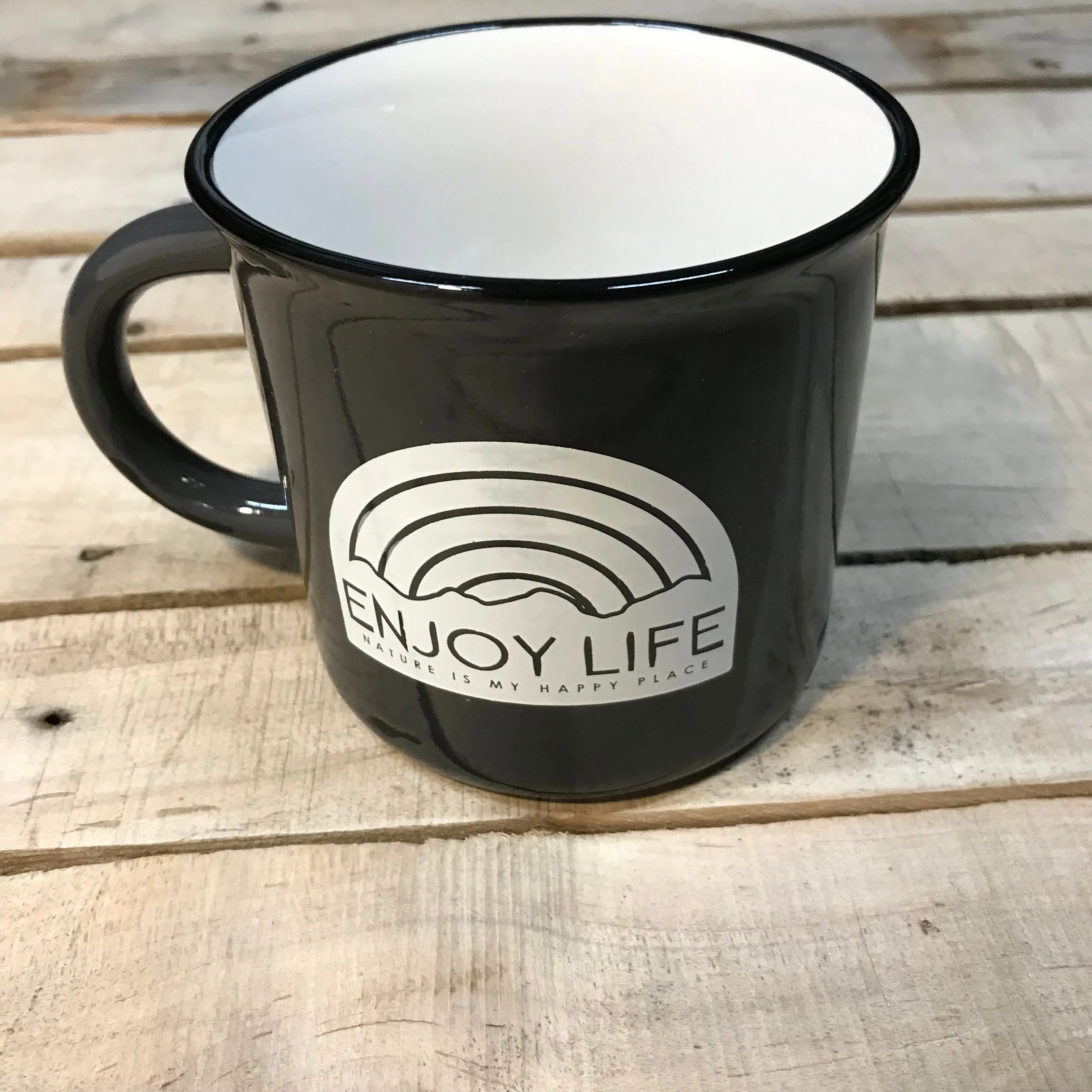 Enjoy Life Rainbow Mug